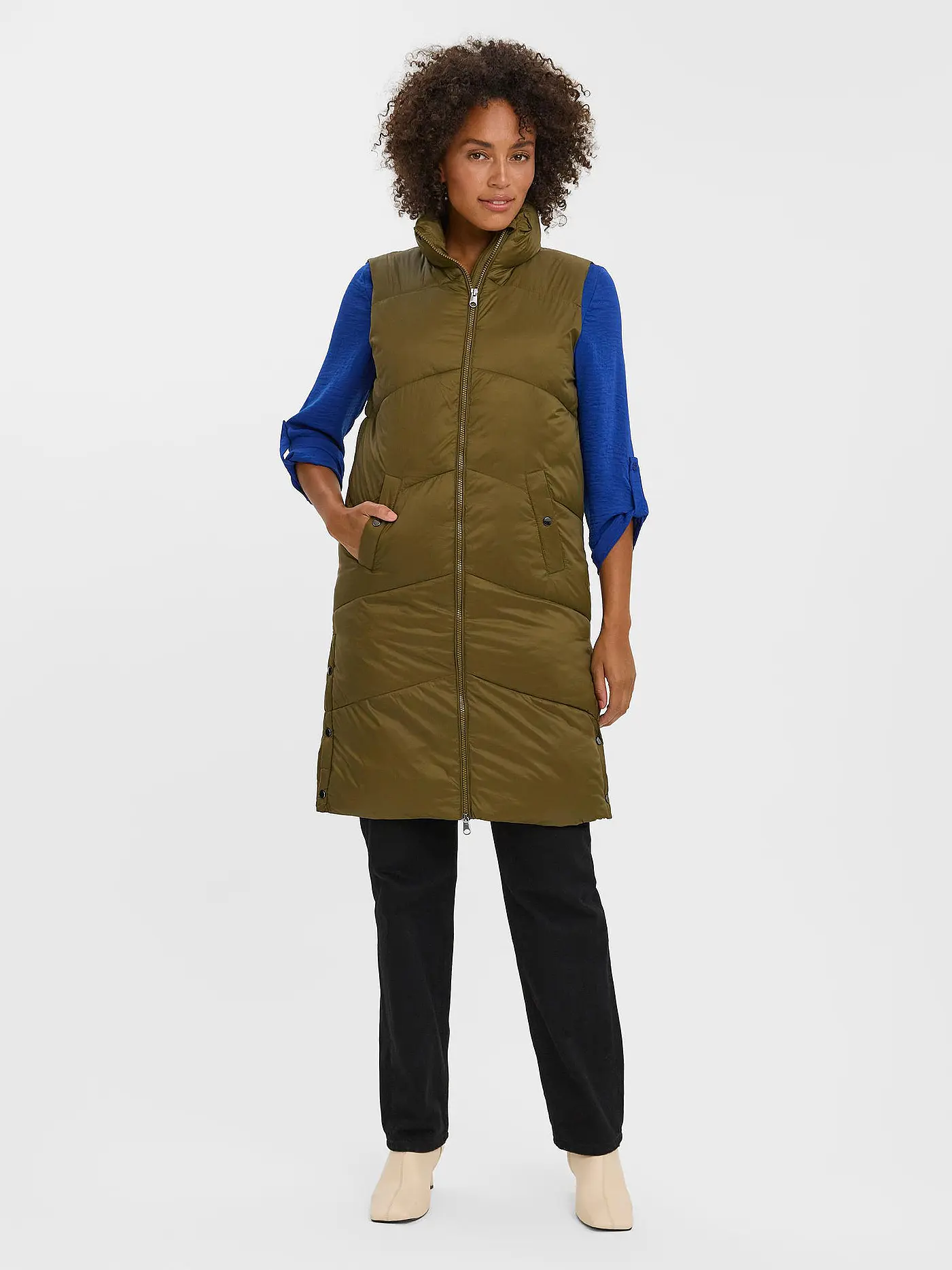 VERO MODA | Steppgilet VMUPPSALA | olive
